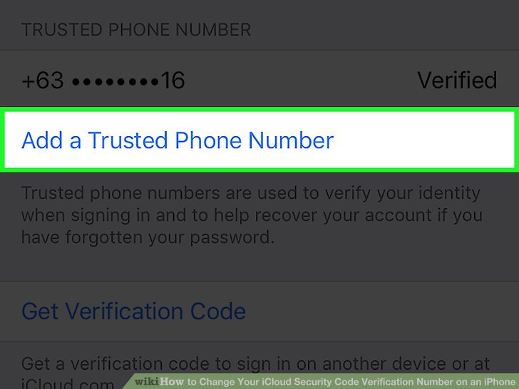 How to Change Your iCloud Security Code Verification Number on an iPhone