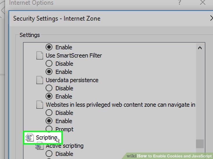 8 Ways to Enable Cookies and JavaScript wikiHow