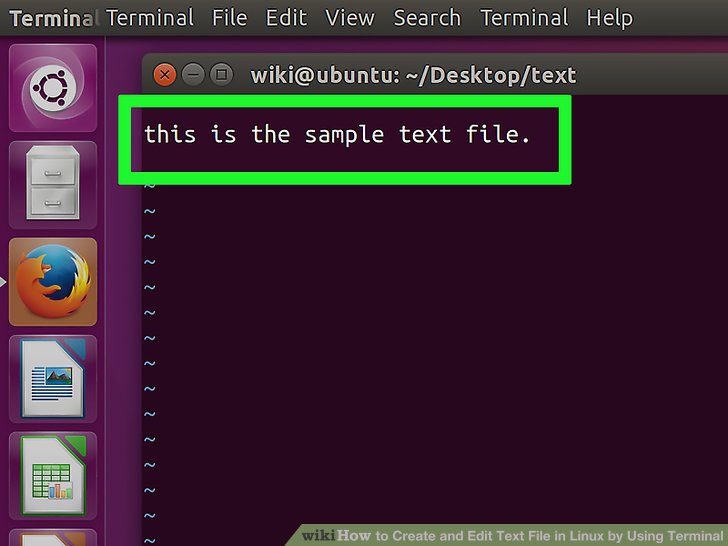 How to Create and Edit Text File in Linux by Using Terminal