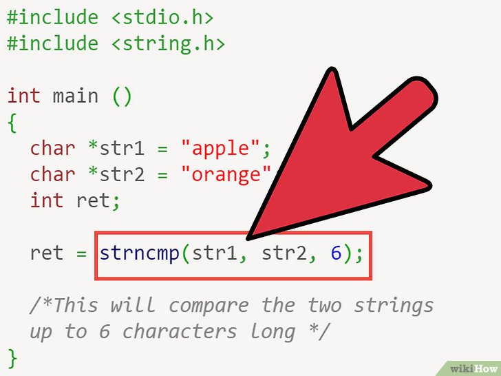 Come Confrontare due Stringhe nel Linguaggio C