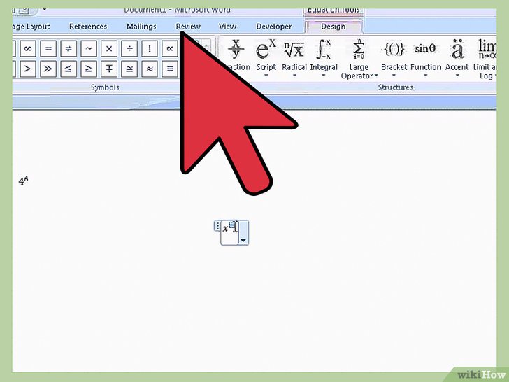 4 formas de agregar exponentes en Word de Microsoft