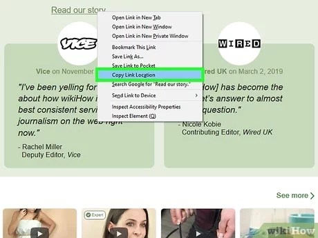 3 Formas De Copiar Y Pegar Un Vinculo Wikihow