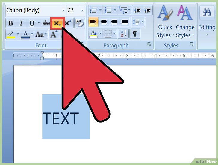Come Creare L'Apice e il Pedice in MS Word 8 Passaggi