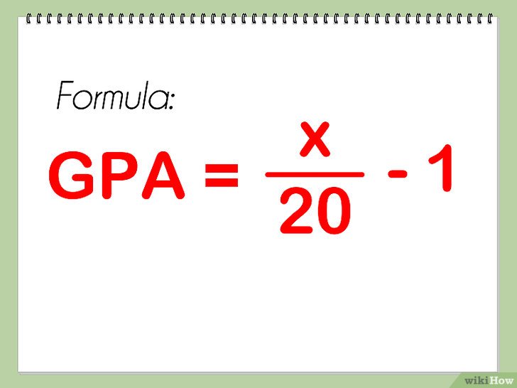 4 formas de convertir notas o porcentajes a GPA wikiHow
