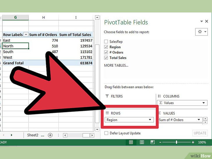 How to Create Pivot Table in Excel