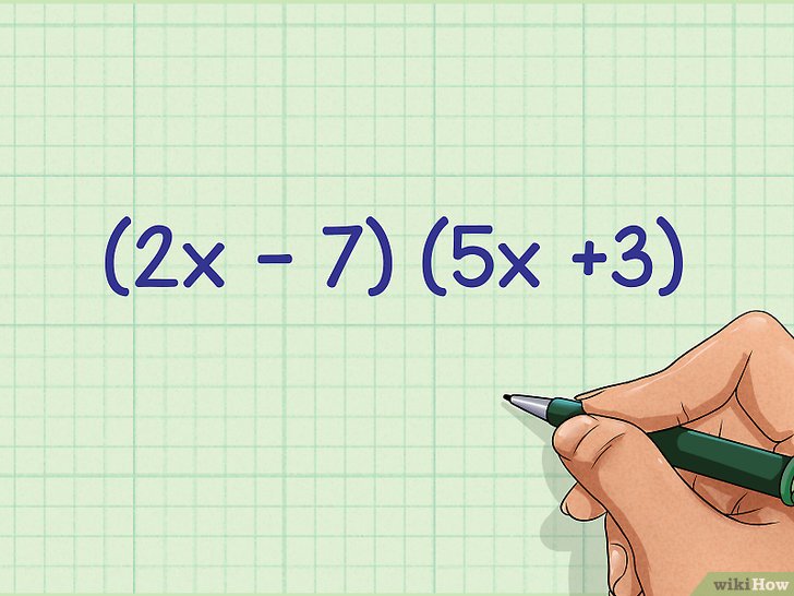 Cómo multiplicar binomios utilizando el método FOIL