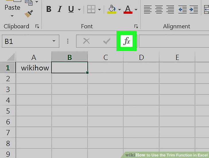 How to Use the Trim Function in Excel 10 Steps (with Pictures)