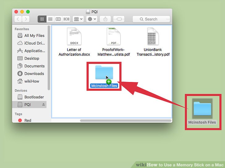 How to Use a Memory Stick on a Mac 11 Steps (with Pictures)