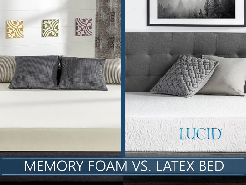 Memory Foam or Latex Which is Better? A Complete Comparison