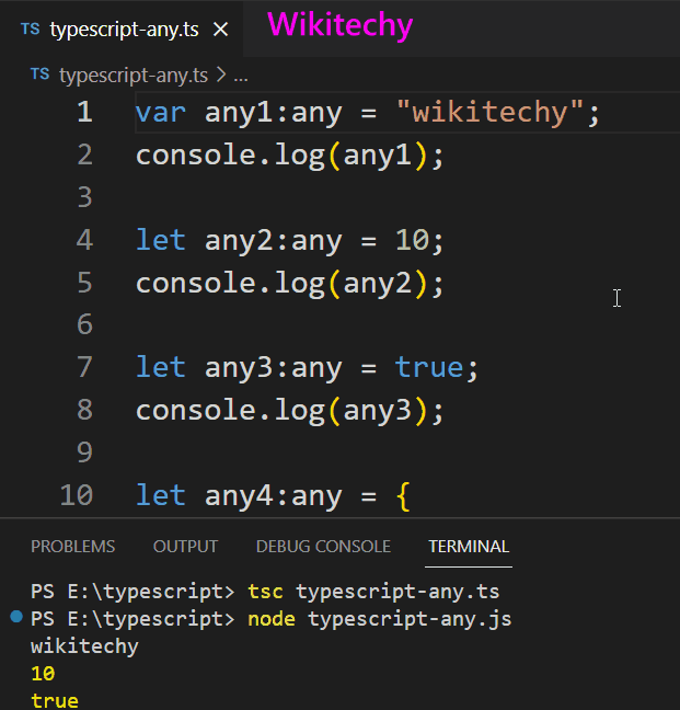 Typescript Tutorial Learn Typescript using StepbyStep Tutorials