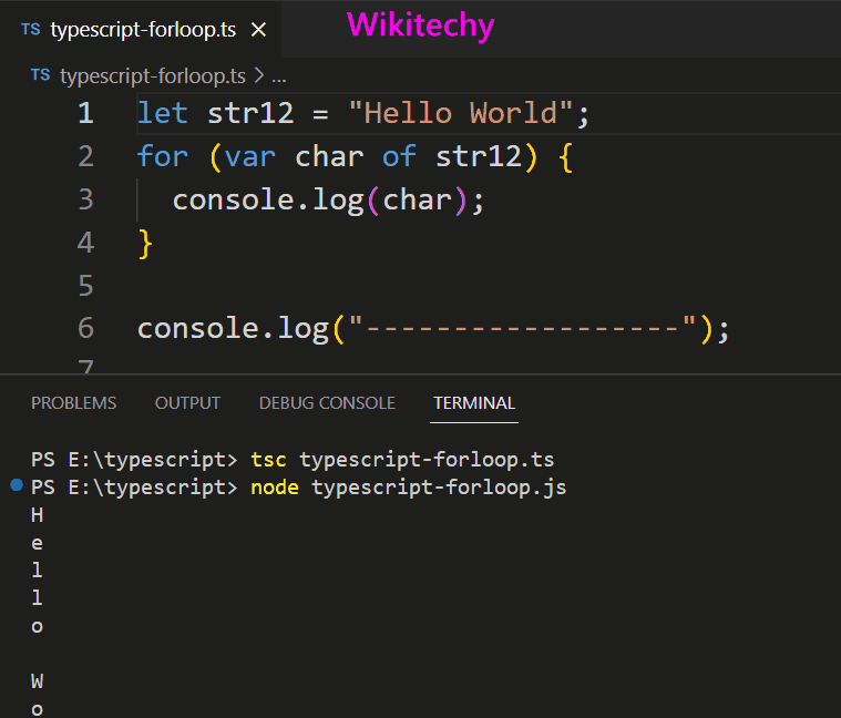 Typescript Tutorial Learn Typescript using StepbyStep Tutorials