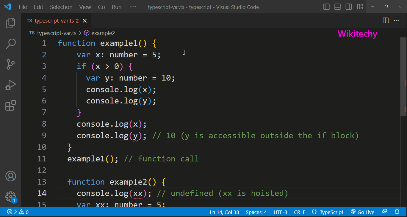 Typescript Tutorial Learn Typescript using StepbyStep Tutorials