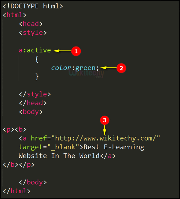 CSS Link active CSS Learn in 30 seconds from Microsoft MVP Awarded