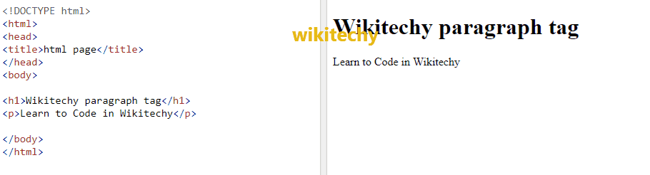 Html Tutorial Title Title Tag In Html Html5 Html Code Html Form In 30sec By Microsoft Award Mvp Wikitechy