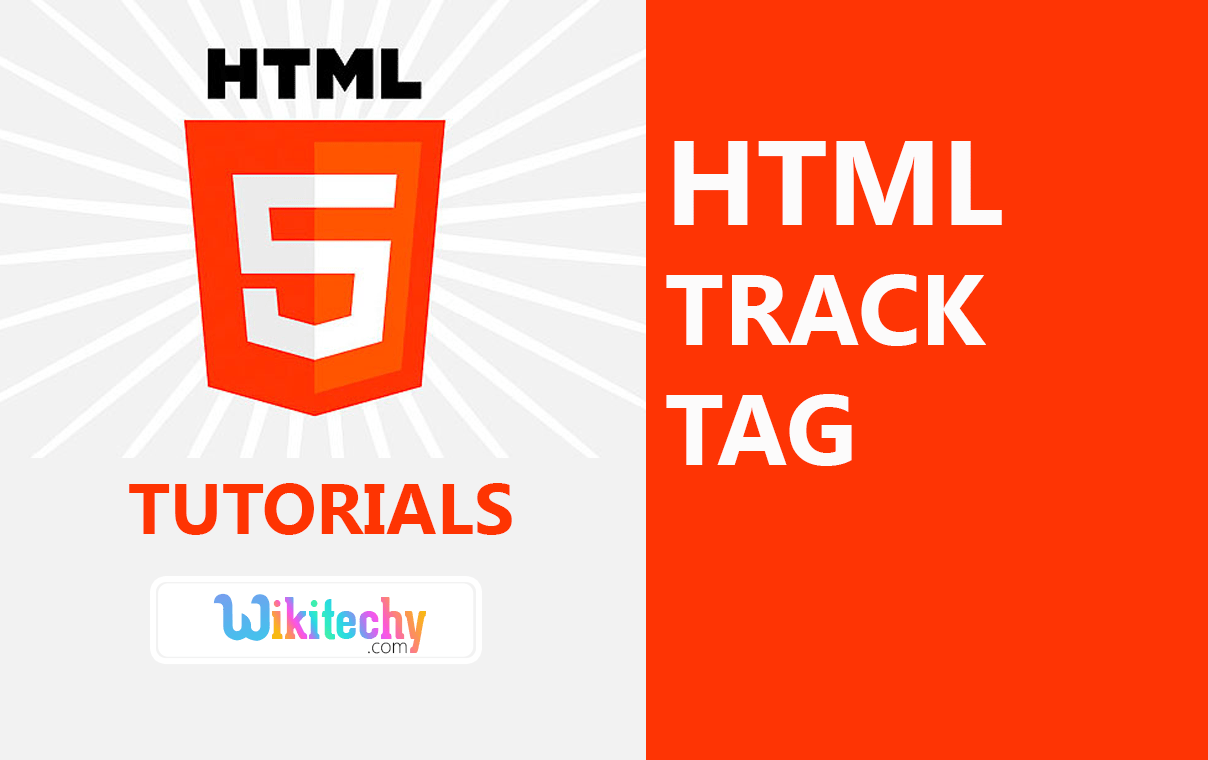 html tutorial track tag in HTML html5 html code html form In