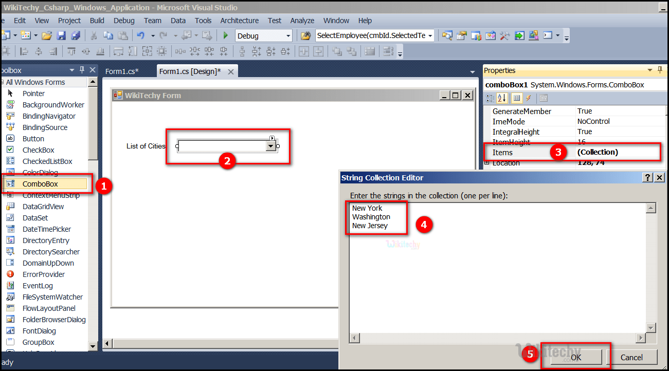 C Combobox By Microsoft Award MVP c c tutorial c net