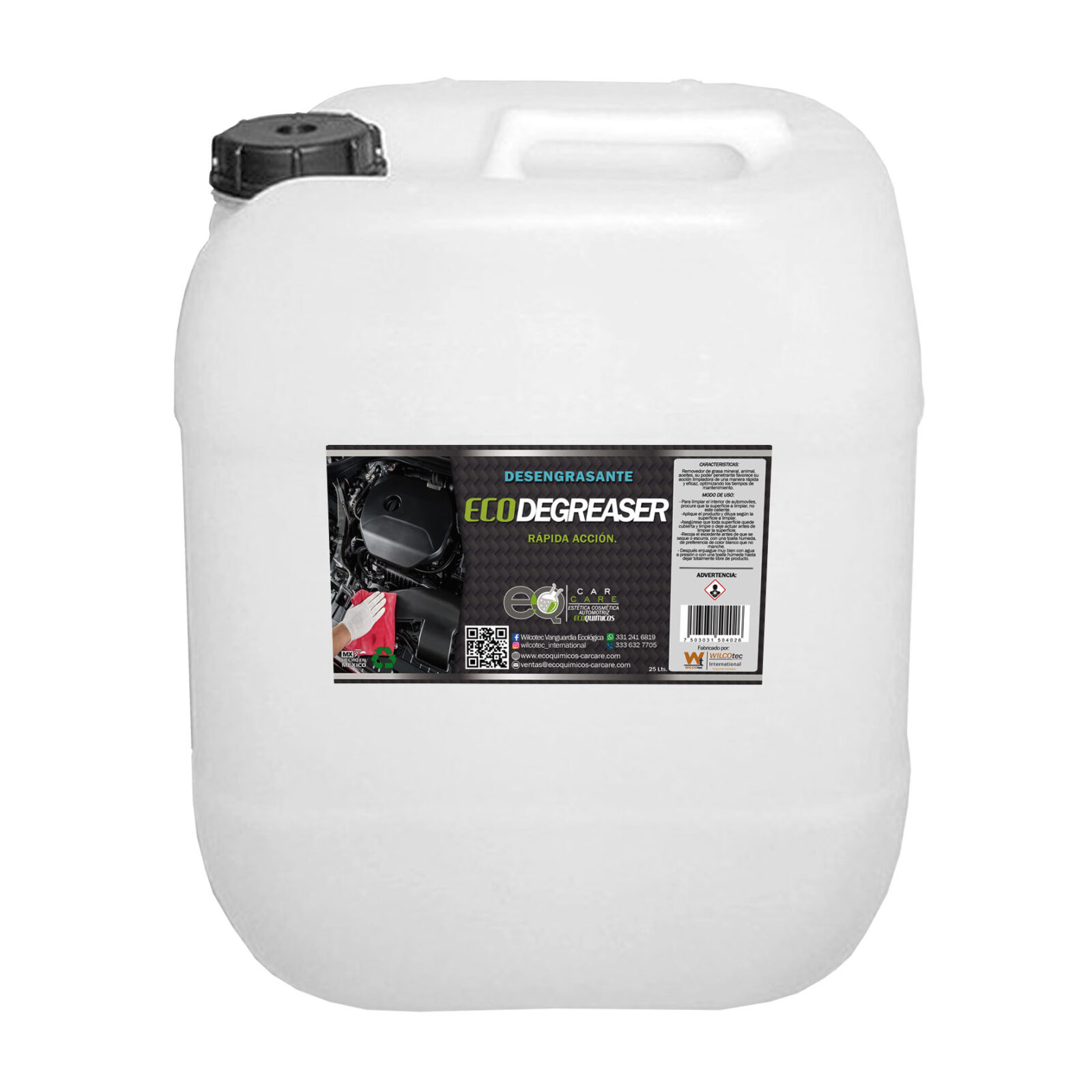 ECO DEGREASER 25 LT Wilcotec International
