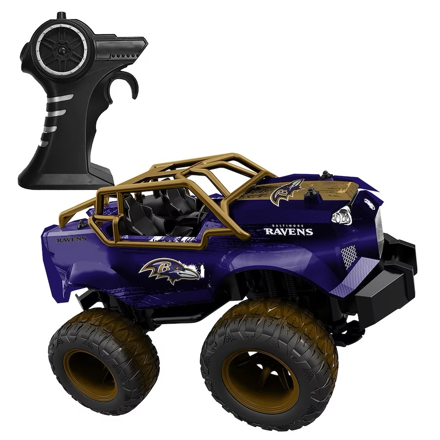 Baltimore Ravens Remote Control Monster Truck Wild Bills Apparel