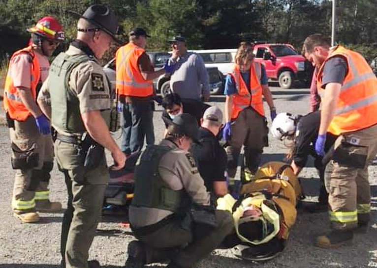 Man LifeFlighted after ATV Crash Wild Coast Compass