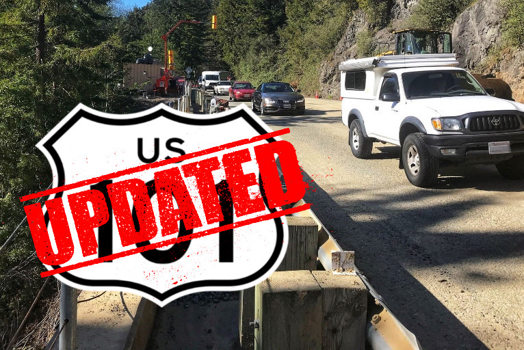 CalTrans Updates Delay Schedule on Hwy. 101 at ‘Last Chance Grade