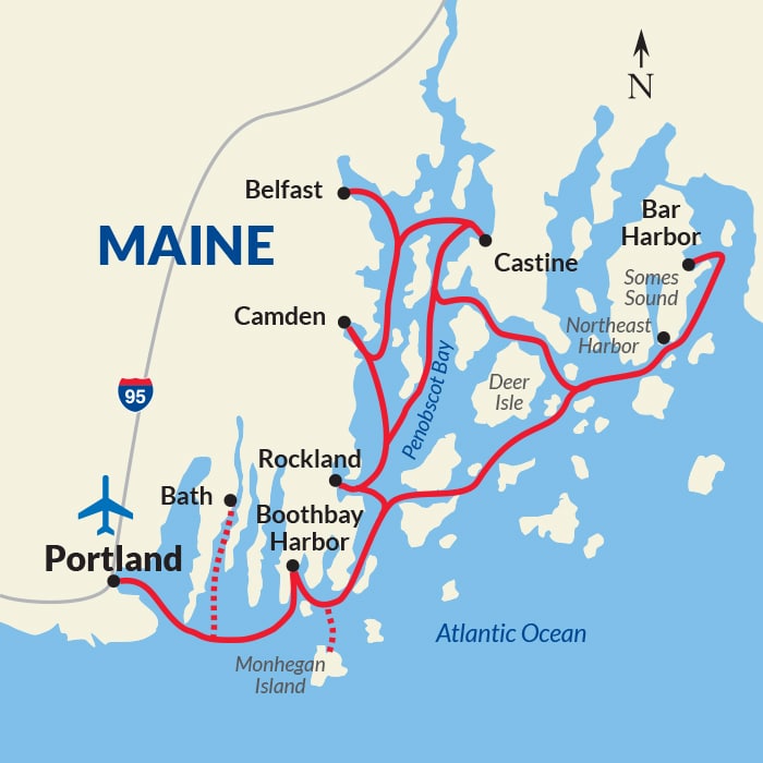 Maine Coast and Harbors Voyage Wild Earth Travel