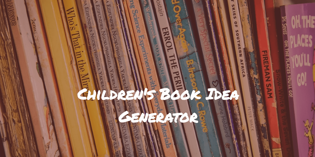 Picture Book Idea Generator WildEdisons