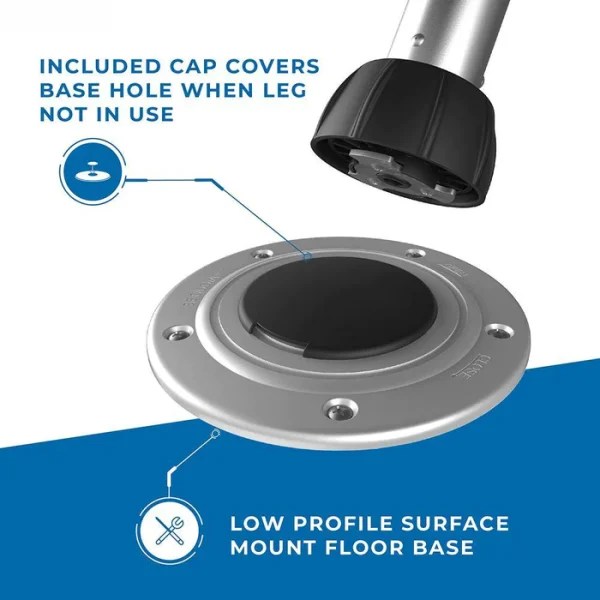 ITC Sequoia Table Leg System 27″ Wilderness Vans