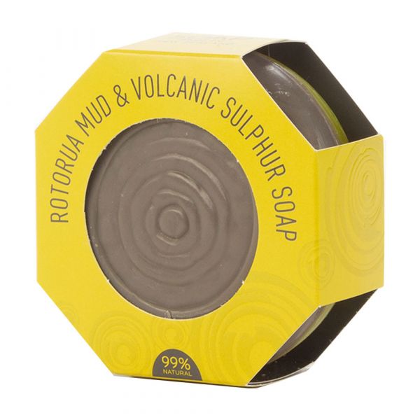 Rotorua Mud and Volcanic Sulphur Double Soap, SoapsWild Ferns USA Store