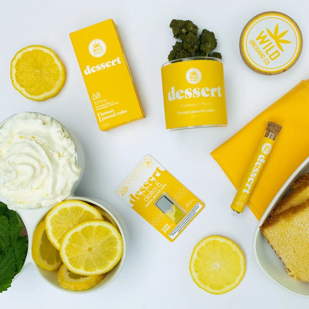 Buy Delta 8 Pen "Lemon Pound Cake" Online Wildorchardhemp