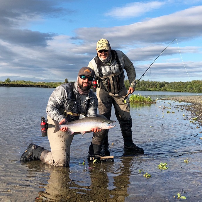 Togiak River FlyFishing Week of Shan Shan 2018 Wild River Fish