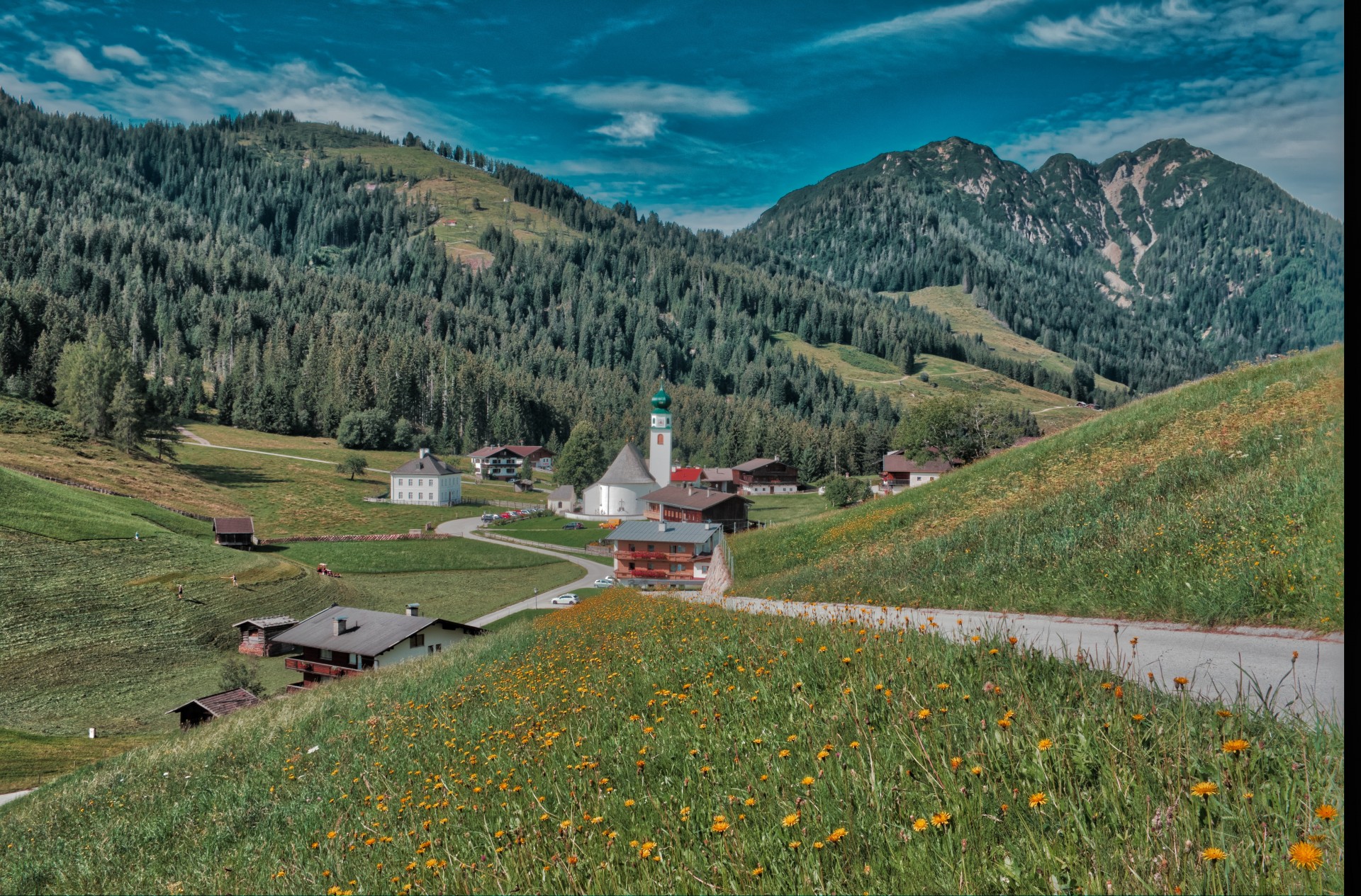 Ein Blick nach Thierbach für die Gäste ein “Pflichtbesuch