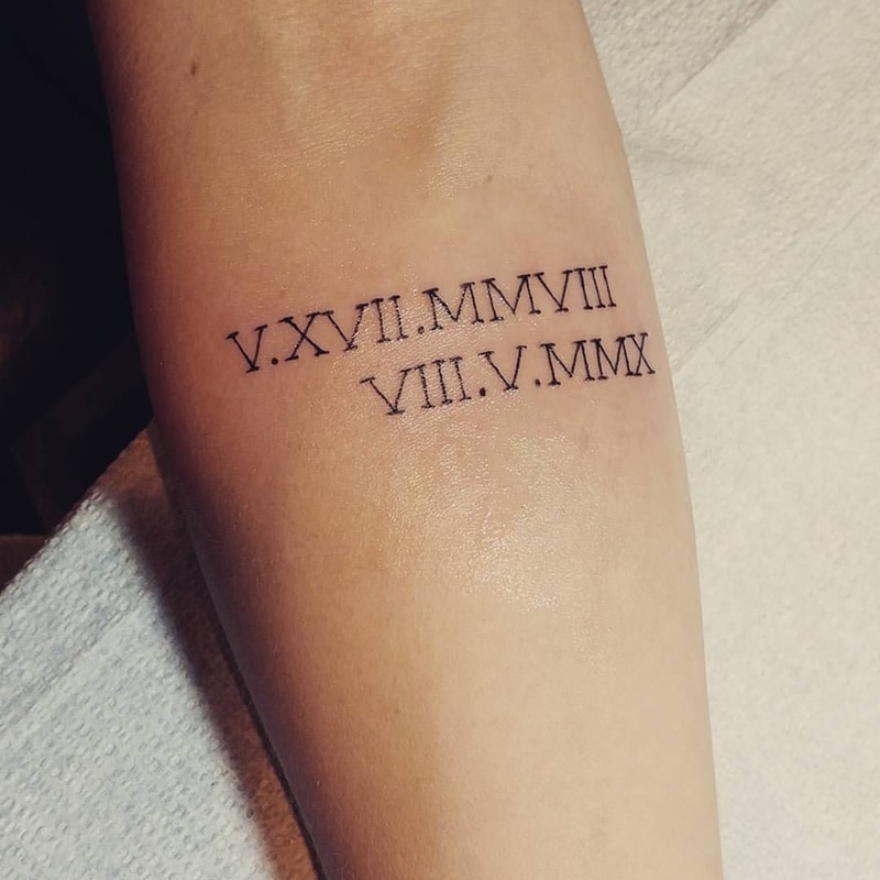 115 Great Date Tattoo Ideas To Commemorate Occasions To Remember - Wild Tattoo Art 800_x_800_jpg