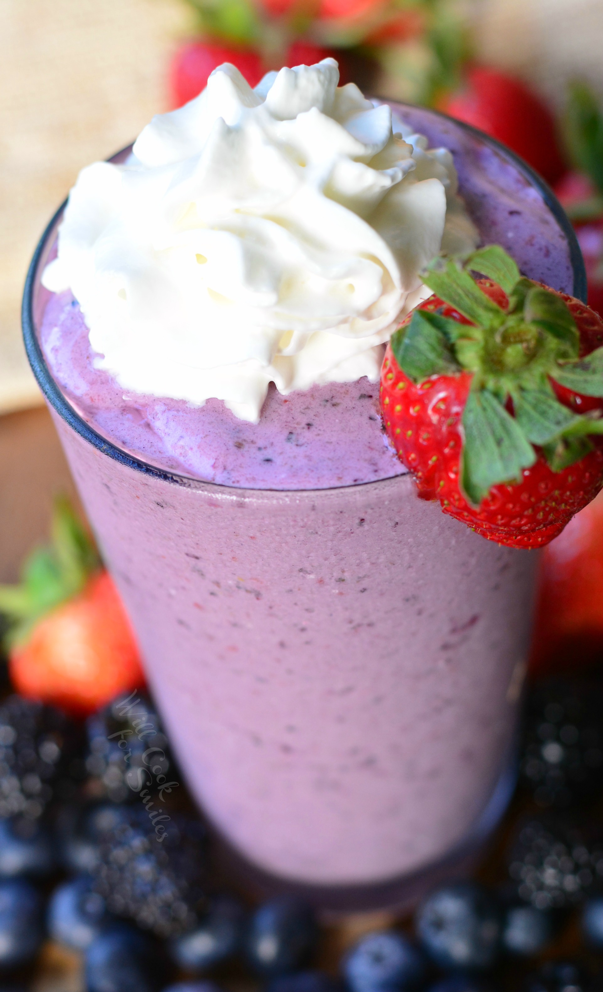 Summer Berry Cheesecake Milkshake Will Cook For Smiles