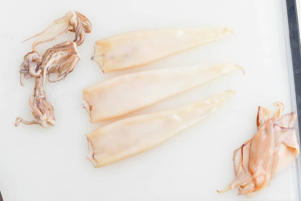 How to Clean Squid Photo and Video Guide and Ways To Cook It