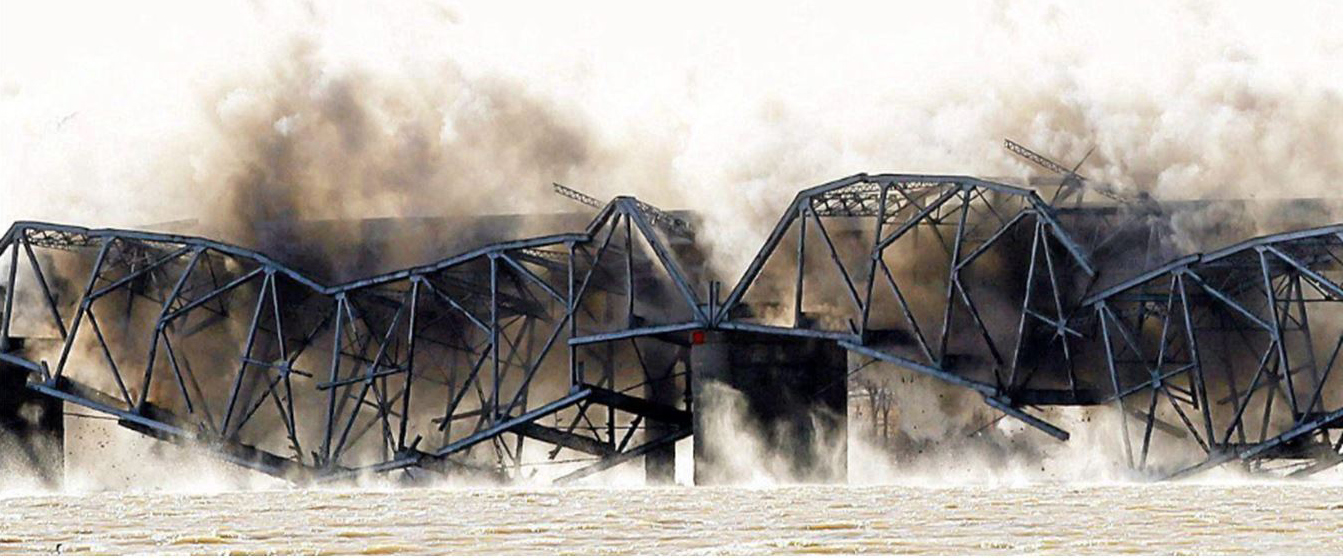 Route 240 at Glasgow over the Missouri River Willett, Hofmann