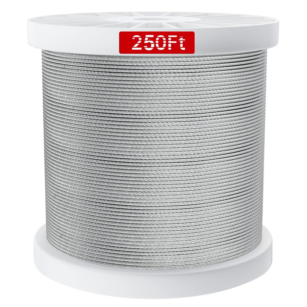 Deck Railing Use 250fts Stainless Steel Wire Rope Supplier