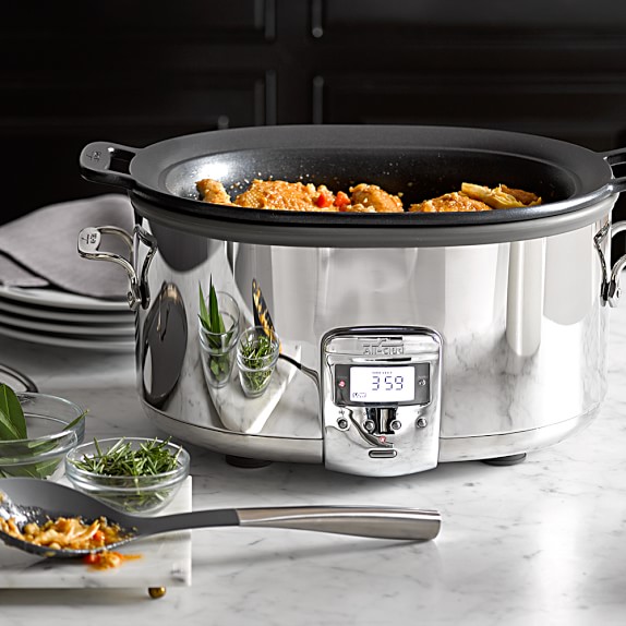 AllClad Deluxe Slow Cooker with CastAluminum Insert, 7 Qt. Williams