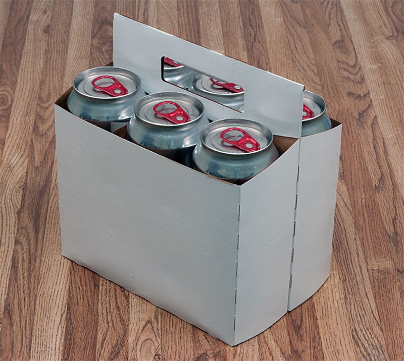 Blank 6 Pack Holder