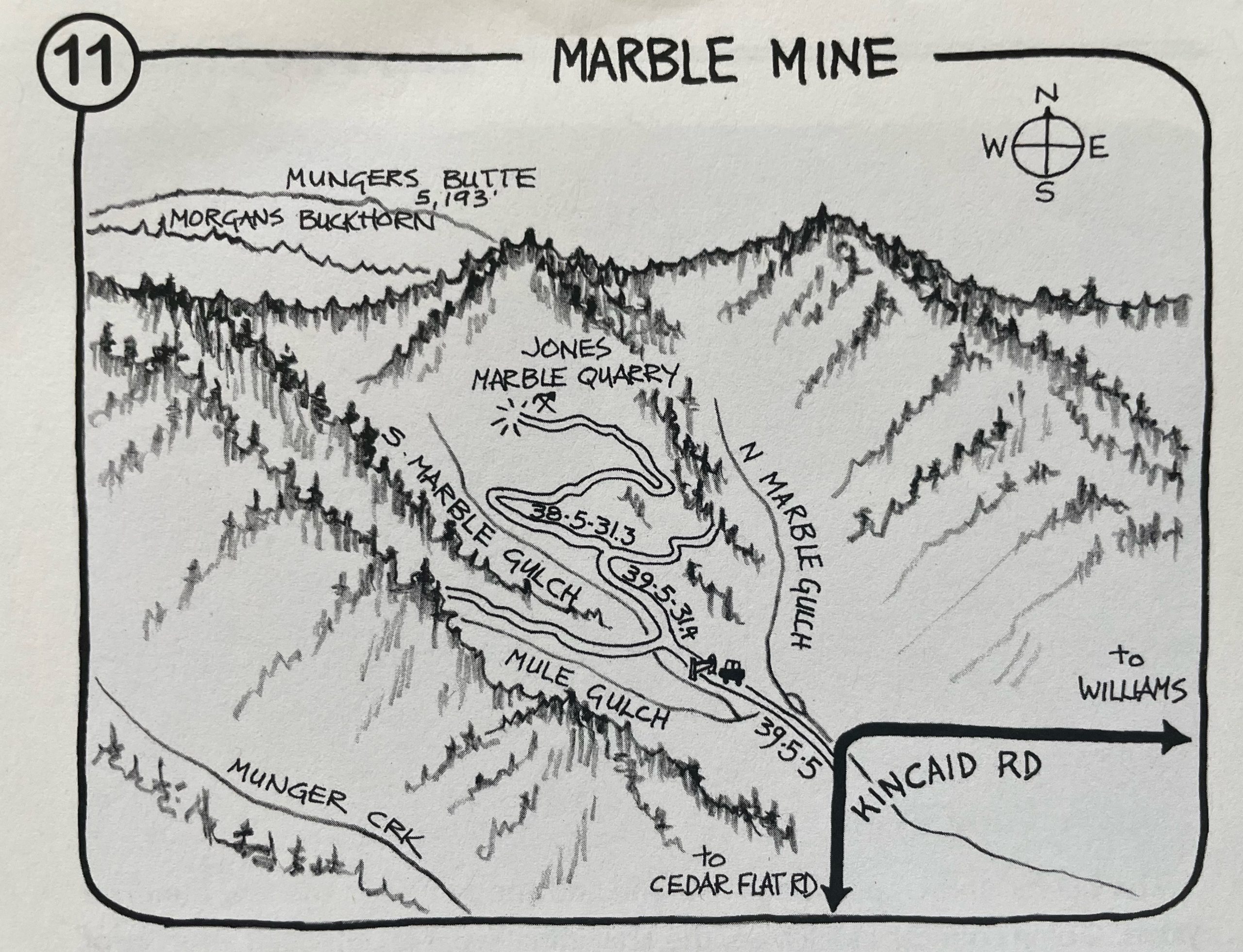 Marble Gulch Marble Mine Williams Community Forest Project