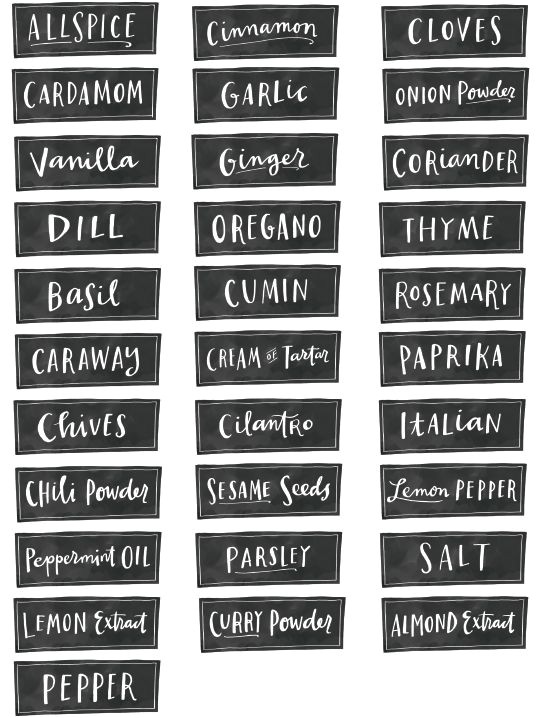 Avery Spice Labels Template williamsonga.us