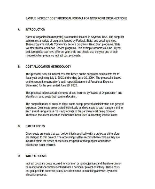 Foundation Proposal Template williamsonga.us