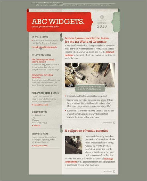 Interactive Newsletter Templates williamsonga.us