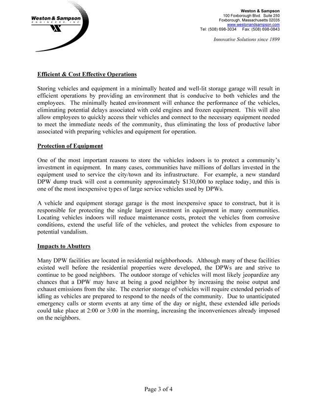 Technical Memo Template williamsonga.us