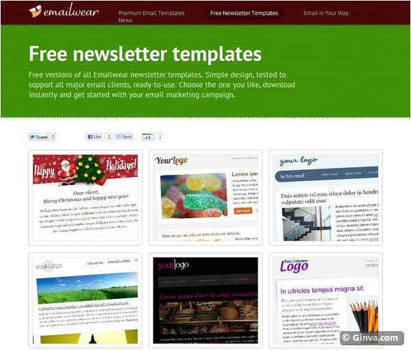 Html5 Email Newsletter Templates williamsonga.us