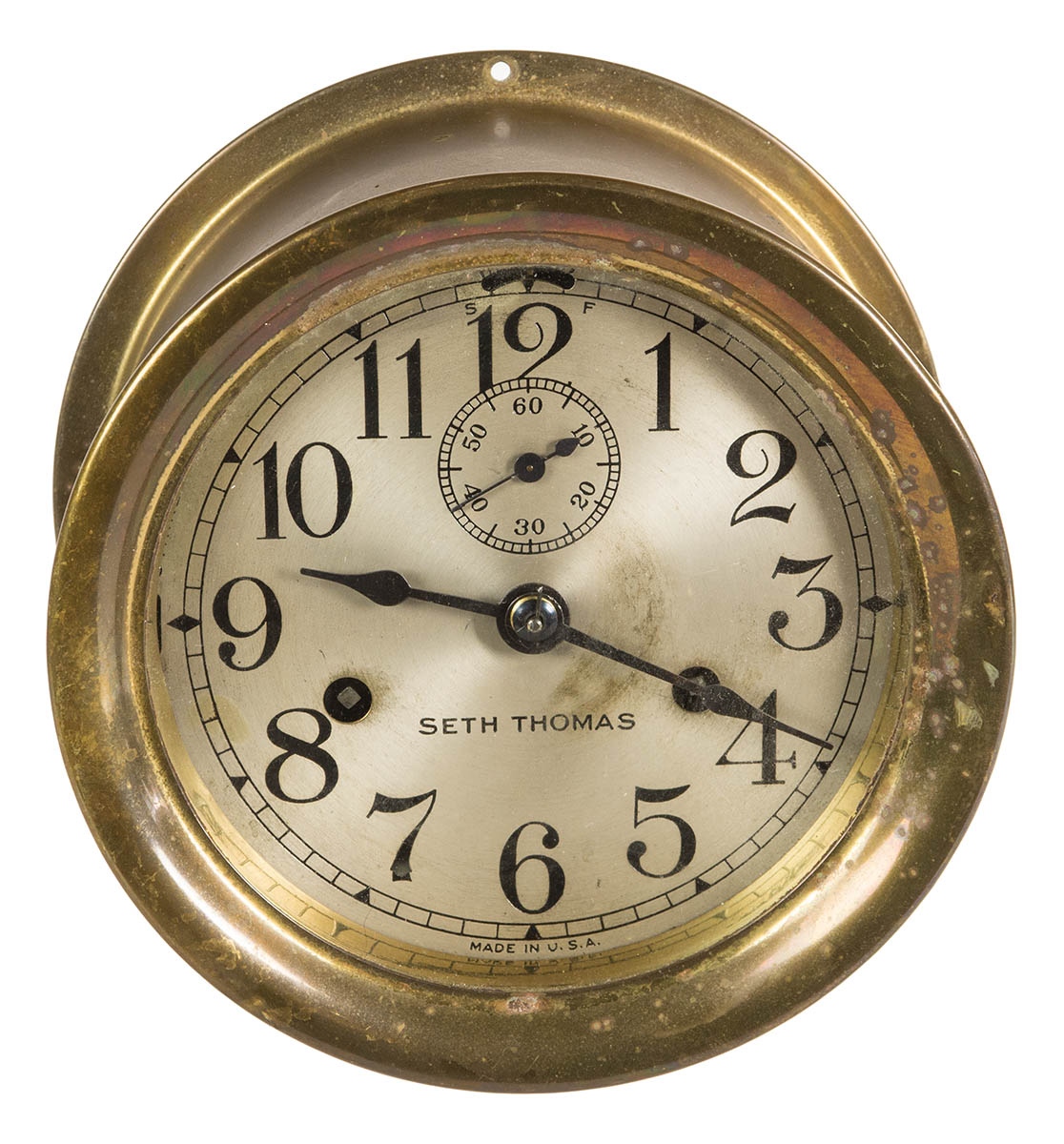 Lot 129 Two Ship’s Clocks Willis Henry Auctions, Inc.
