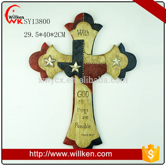 Outdoor Christmas Decorations Cross Cross pendants christmas outdoor decorations figurine