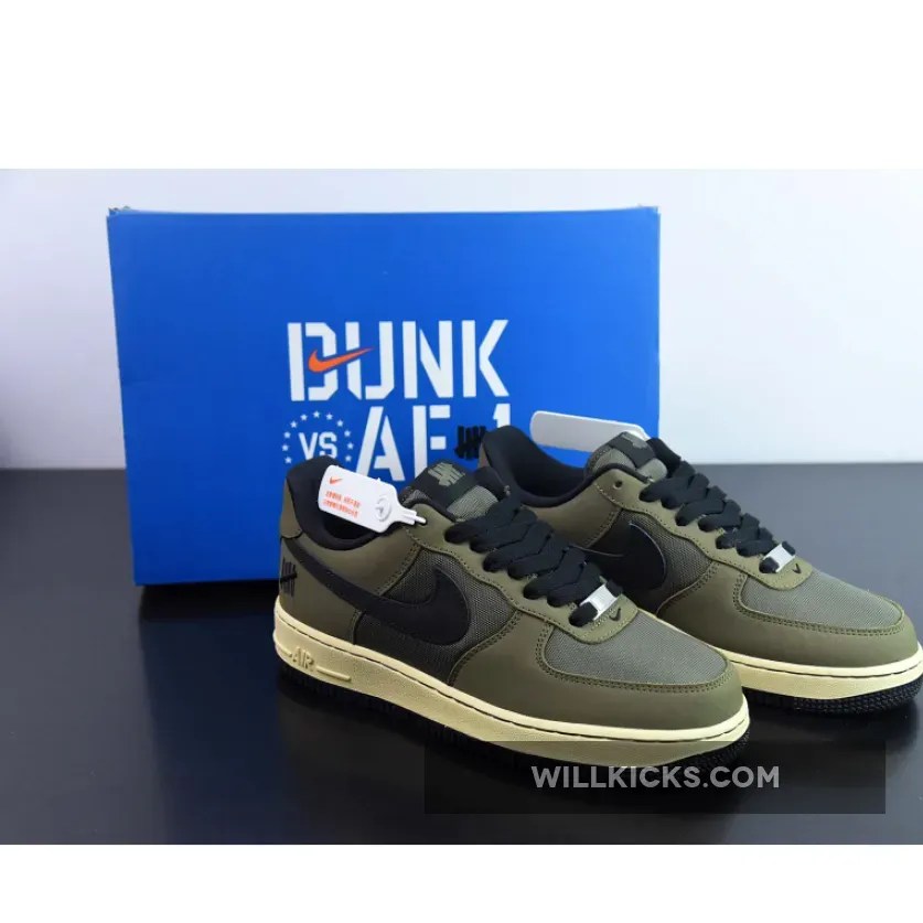 Undefeated x Nike Air Force 1 Low SP 'Ballistic' / Undefeated Airforce