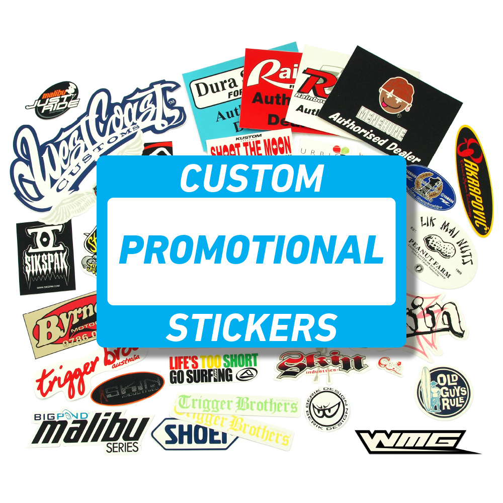 Custom Promotional Stickers