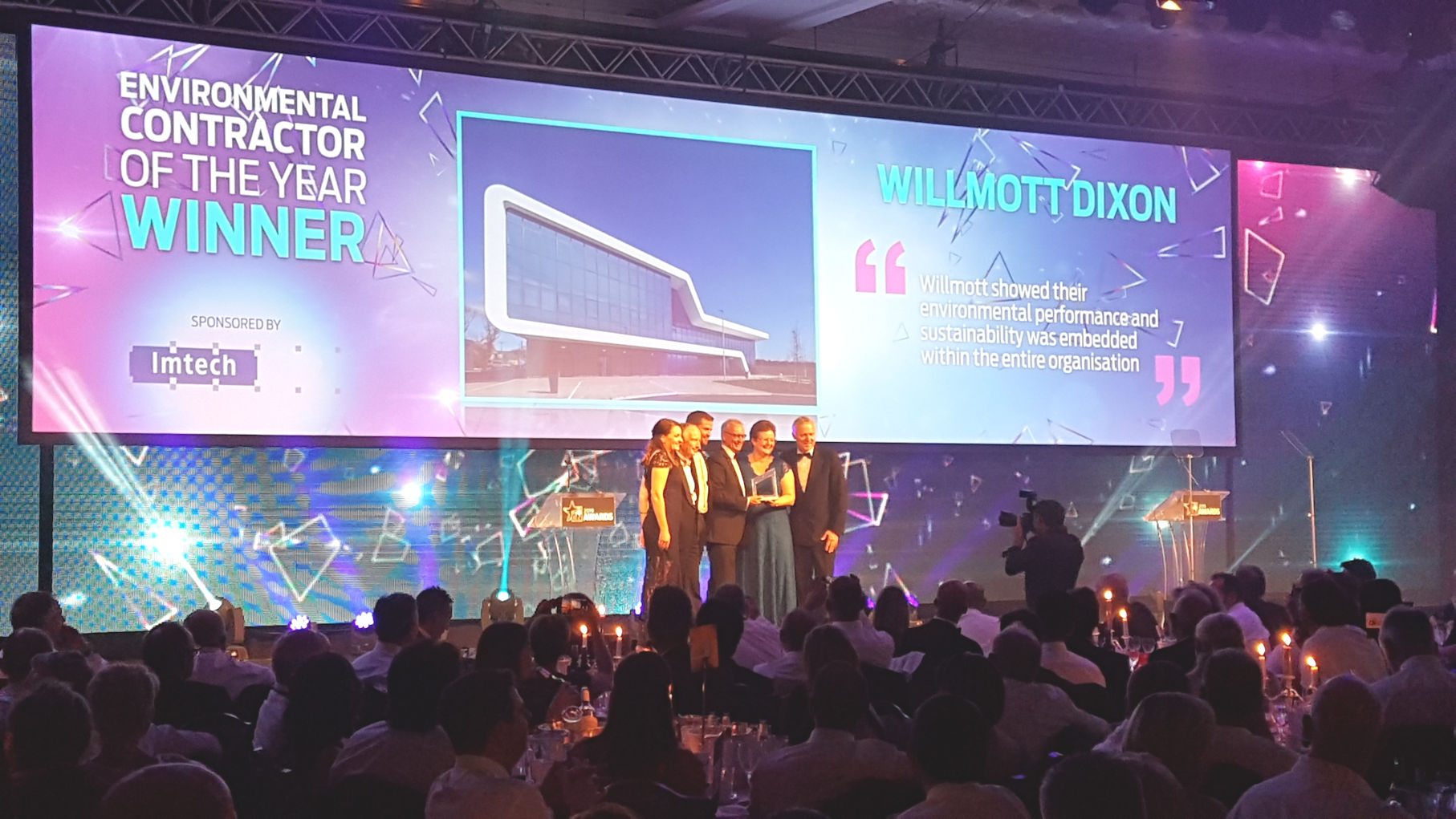 Construction News Awards 2019 Willmott Dixon