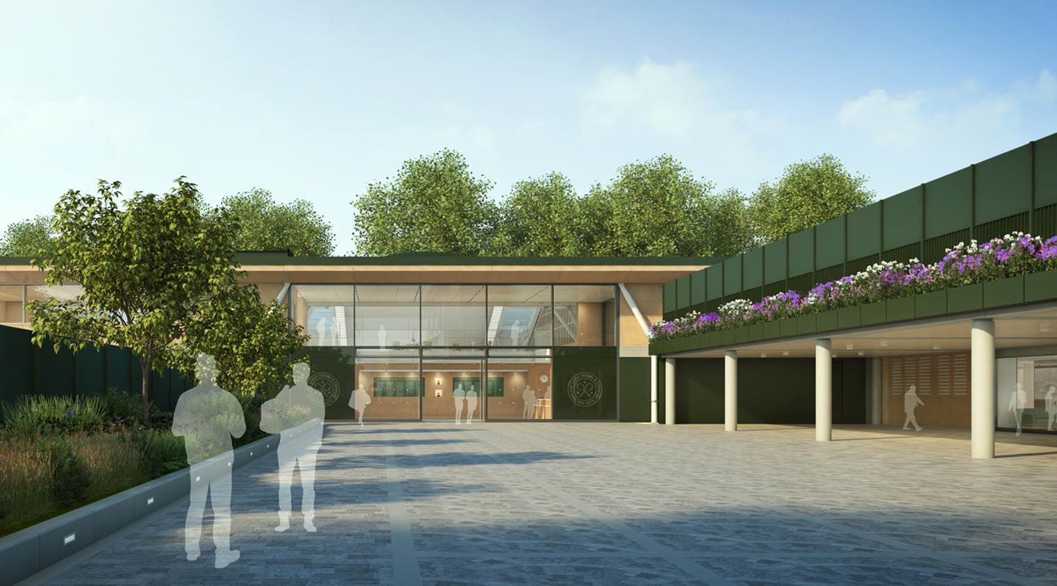 New Members' and Players' Facilities at Wimbledon Willmott Dixon